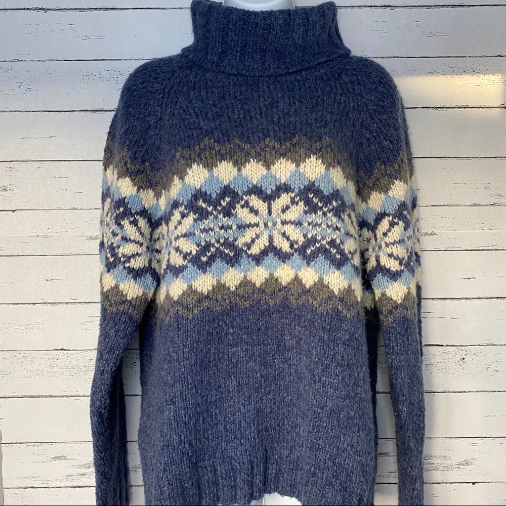 Tangents Cozy Winter Turtleneck Sweater